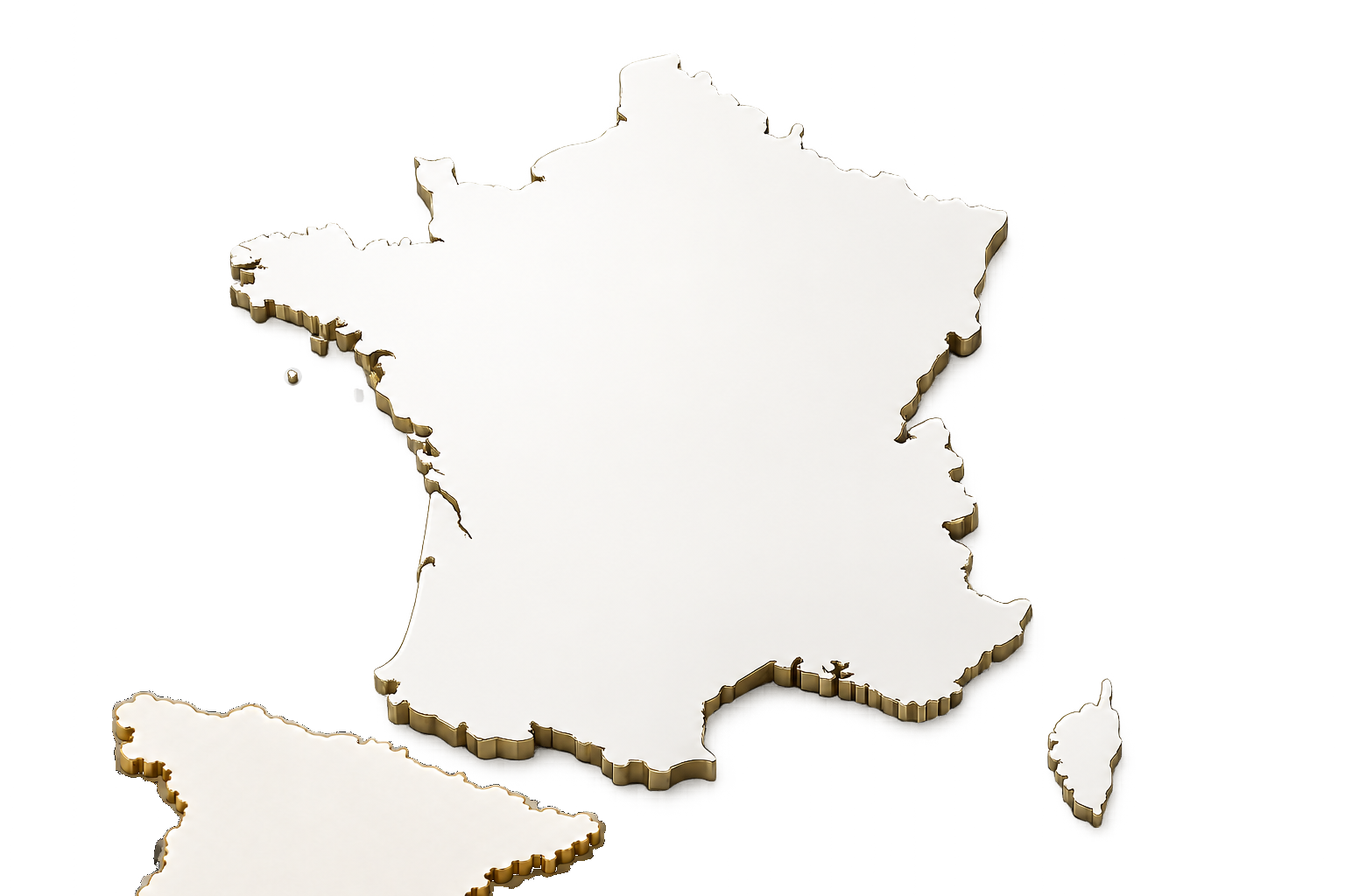 Carte des terroirs du cochon