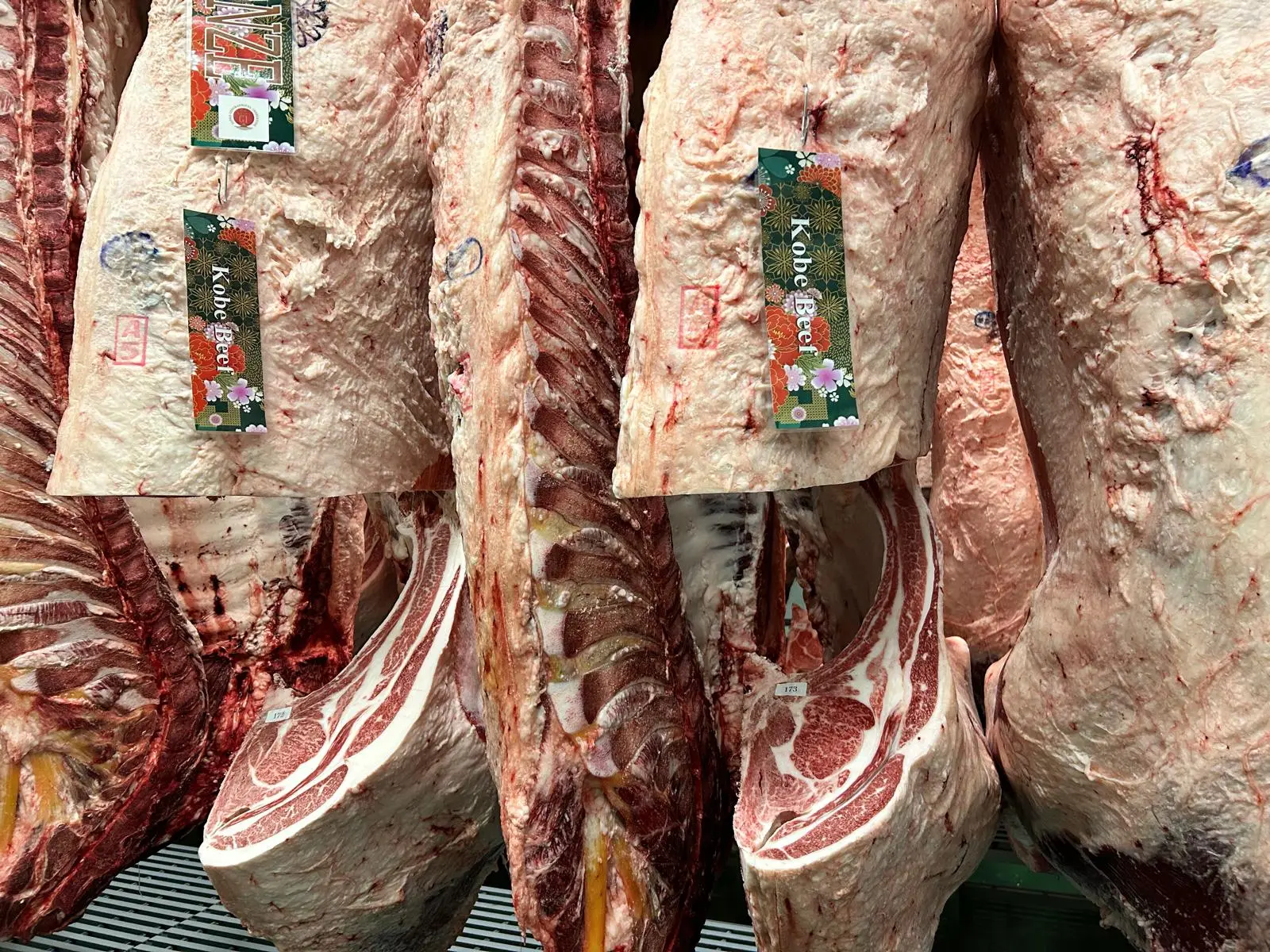 Carcasses de Kobe Beef · Marquage, origine et traçabilité